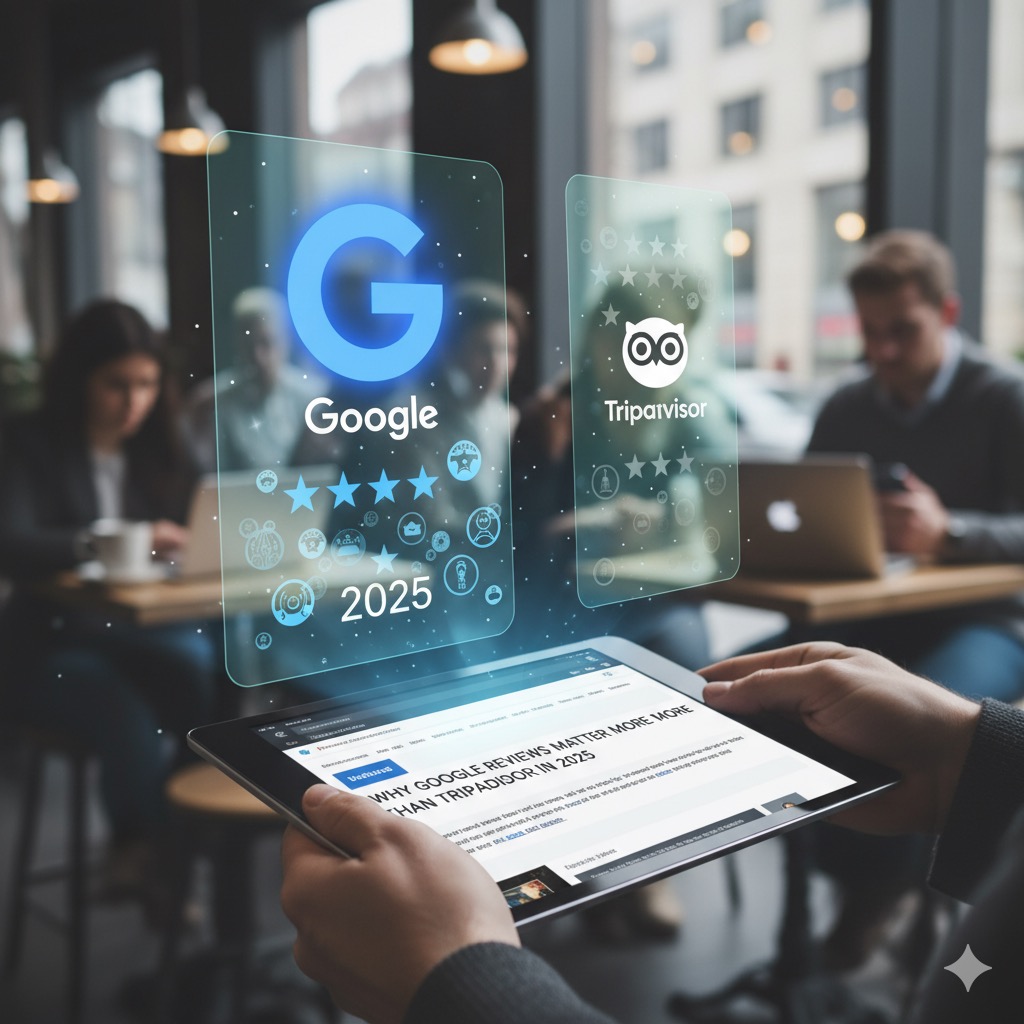 Cover image for blog post: Why Google Reviews Matter More Than TripAdvisor in 2026